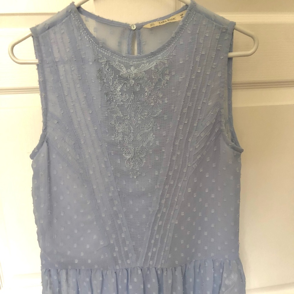 Periwinkle Blue flowy Top